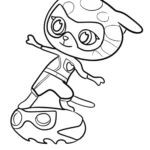 coloriage Superkitties en ligne
