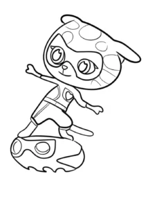 coloriage Superkitties en ligne