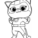 coloriage Superkitties a telecharger