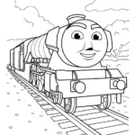 coloriage Thomas et Ses Amis et dessin a imprimer