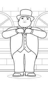 coloriage Thomas et Ses Amis à imprimer gratuitement
