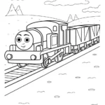 coloriage Thomas et Ses Amis gratuit en ligne