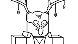 coloriage 99 Nights in the Forest a imprimer pour enfant de 4 ans