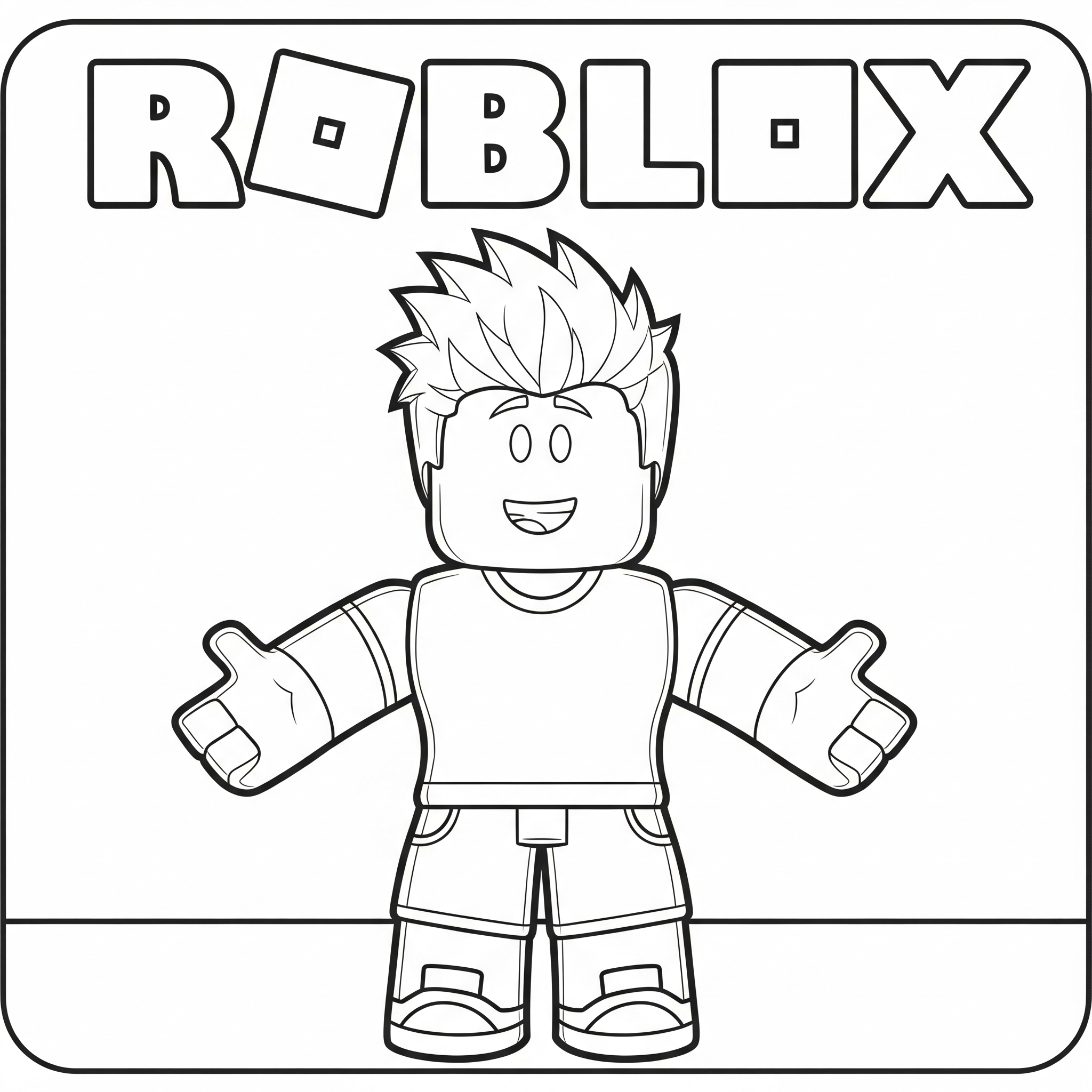 Tranh tô màu Roblox