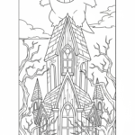 coloriage Gengar a imprimer pour enfant de 4 ans