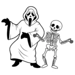 coloriage Ghostface pour enfants à télécharger