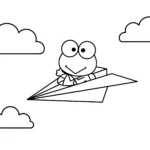 coloriage Keroppi d