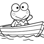 coloriage Keroppi en ligne