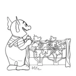 coloriage Le Petit Ogre a dessiner en ligne