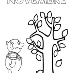 coloriage Le Petit Ogre et découpage à imprimer