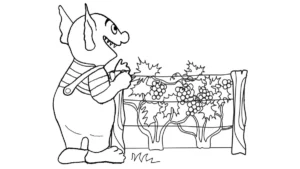 image pour coloriage Le Petit Ogre enfant