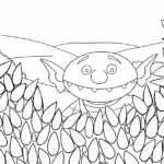 coloriage Le Petit Ogre à imprimer pdf gratuit