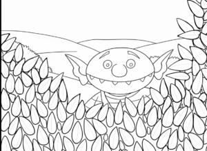coloriage Le Petit Ogre à imprimer pdf gratuit