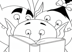 image pour coloriage Le Petit Ogre enfant