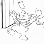 coloriage Le Petit Ogre à imprimer
