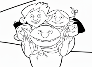 coloriage Le Petit Ogre a telecharger