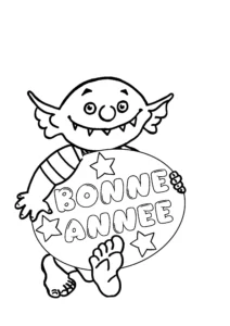 imprimer coloriage Le Petit Ogre gratuit