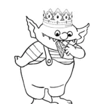 coloriage Le Petit Ogre gratuit à imprimer
