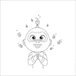 coloriage Les Indestructibles pour enfant de à imprimer