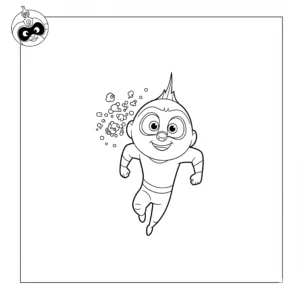 coloriage Les Indestructibles et decoupage a imprimer gratuit