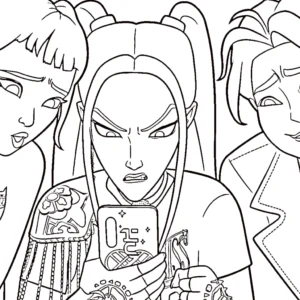 coloriage Mira en ligne pour enfant