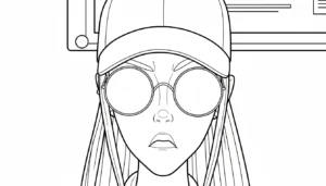 coloriage Mira à imprimer gratuitement