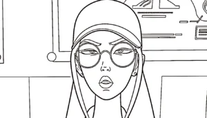 coloriage Mira a colorier en ligne gratuitement