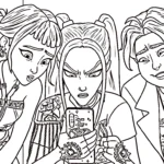 coloriage Mira gratuit pour enfants