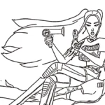 coloriage Mira à imprimer a4