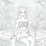 coloriage Mira a dessiner en ligne