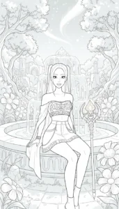coloriage Mira a dessiner en ligne