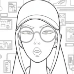 coloriage Mira pour enfants a imprimer