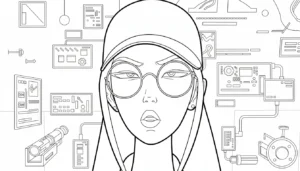 coloriage Mira pour enfants a imprimer