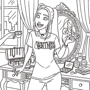 télécharger coloriage Mira gratuit