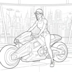 coloriage Mira a colorier en ligne
