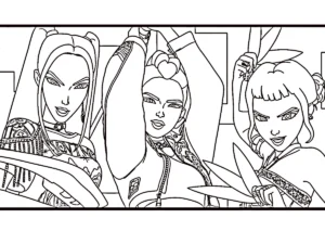 coloriage Mira a imprimer gratuitement