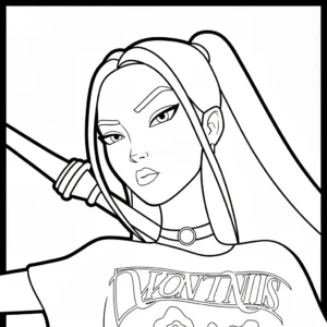 coloriage Mira et dessins