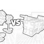 coloriage Plant vs Brainrot à imprimer pour enfants