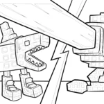 coloriage Plant vs Brainrot gratuit en ligne