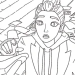 coloriage Rumi Kang gratuit en ligne