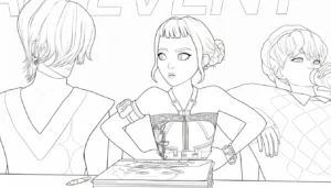 coloriage Saja Boys à imprimer gratuitement pdf
