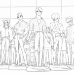 coloriage Saja Boys à imprimer gratuit