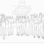 coloriage Saja Boys à imprimer pour enfant de 9 ans