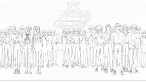coloriage Saja Boys à imprimer pour enfant de 9 ans
