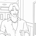 coloriage Saja Boys gratuit pour enfants