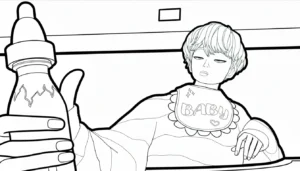 coloriage Saja Boys et dessins