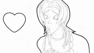 coloriage Saja Boys pour enfant de 7 ans
