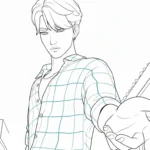 coloriage Saja Boys à imprimer pour enfant de 12 ans