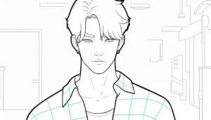 coloriage Saja Boys a imprimer gratuit