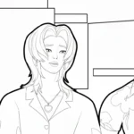 coloriage Saja Boys pour enfant de 6 ans